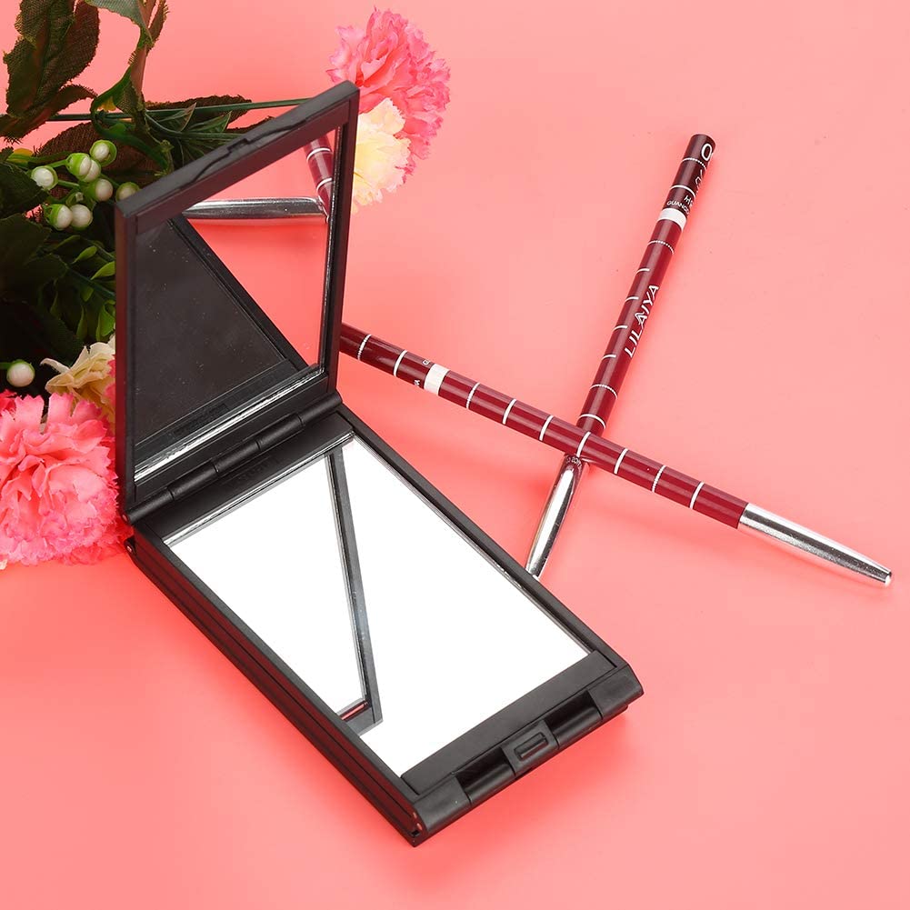 4 Panel Expandable Mirror,360 Degree Foldable Makeup Mirror Multifunction Portable for Hair Cuting,Styling,Grooming