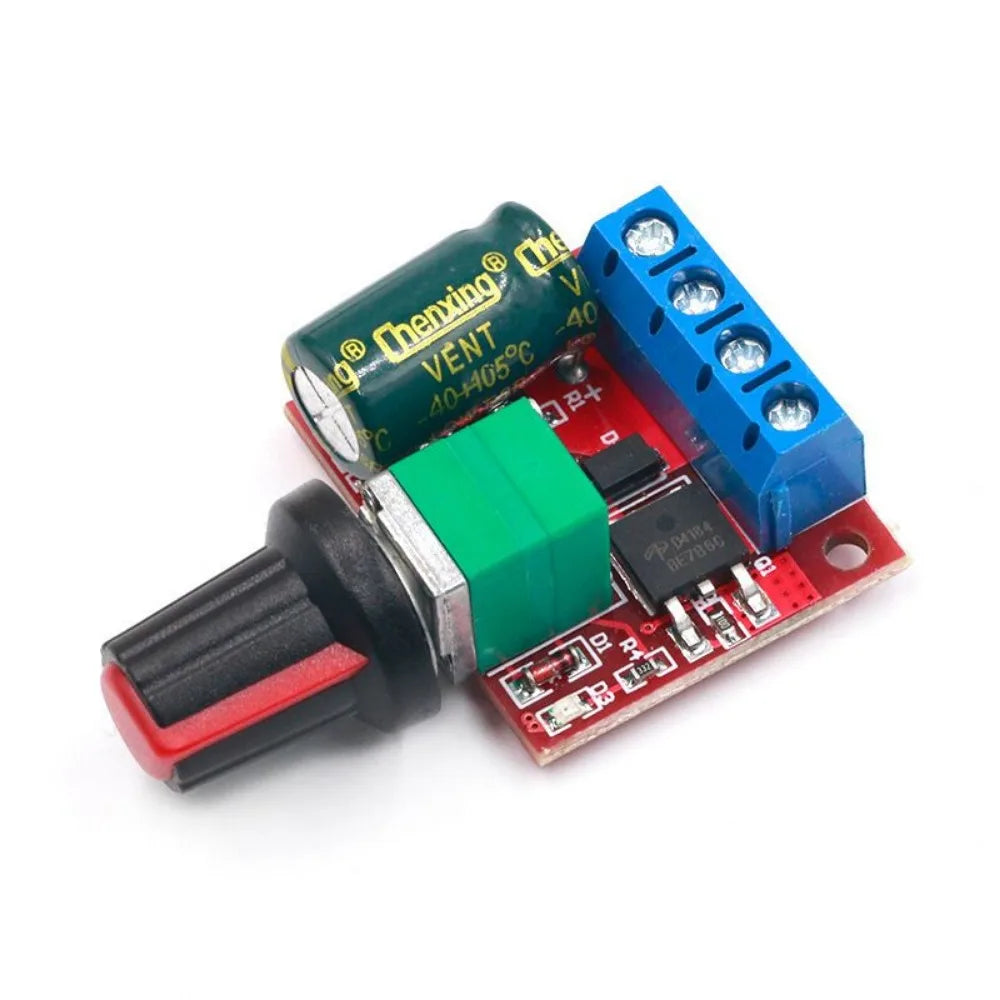 5A 90W PWM 12V DC Motor Speed Controller Module DC-DC 4.5V-35V Adjustable Speed Regulator