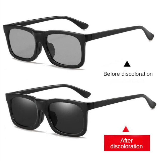 0.1-second Intelligent Photosensitive/Photochromic Color-changing Polarized Sunglasses