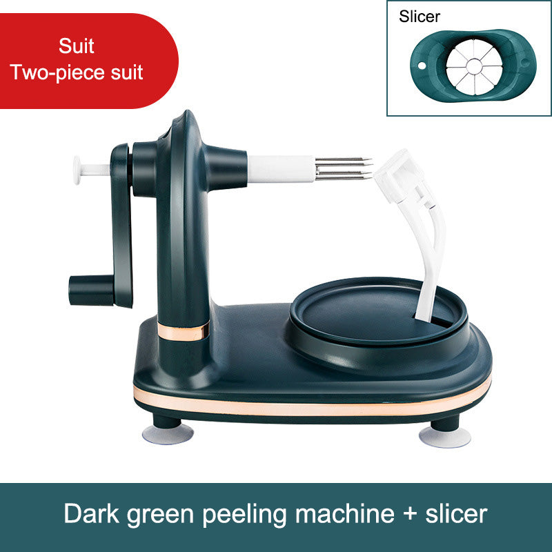 AppleExpress™ - Descascador e Fatiador Anatómico 3-em-1